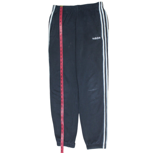 adidas Men's Black M Track Pants with Side Stripes