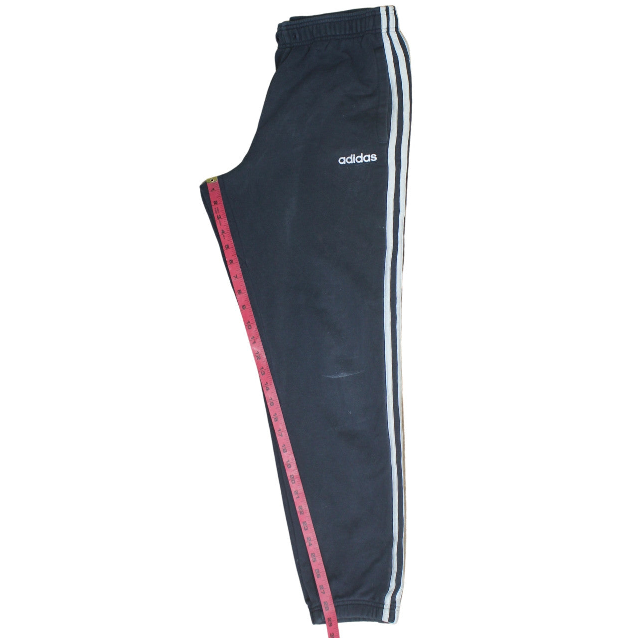 adidas Men's Black M Track Pants with Side Stripes