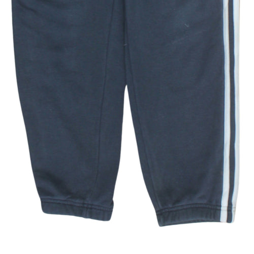 adidas Men's Black M Track Pants with Side Stripes