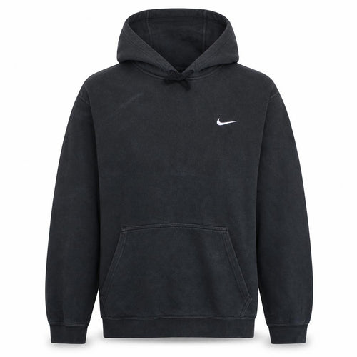 Nike Men’s Black Pullover Hoodie XL Fleece Regular Fit Sportswear