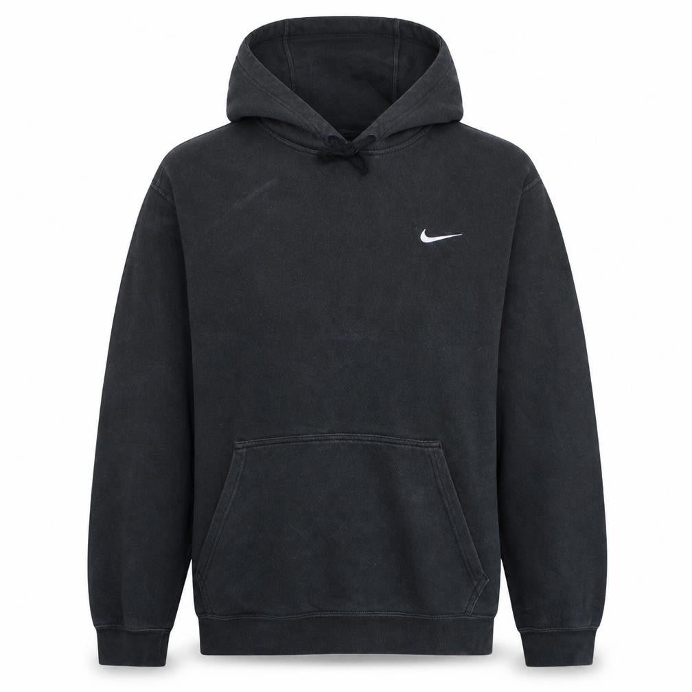 Nike Men’s Black Pullover Hoodie XL Fleece Regular Fit Sportswear