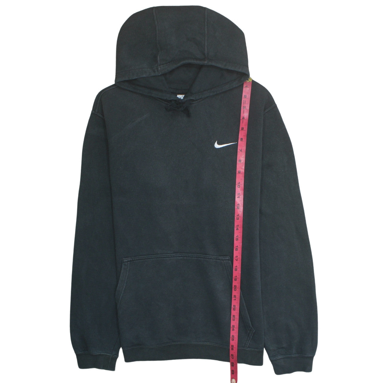 Nike Men’s Black Pullover Hoodie XL Fleece Regular Fit Sportswear