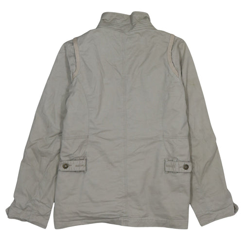 Lee Cooper Womens Beige Cotton Military Jacket Size L