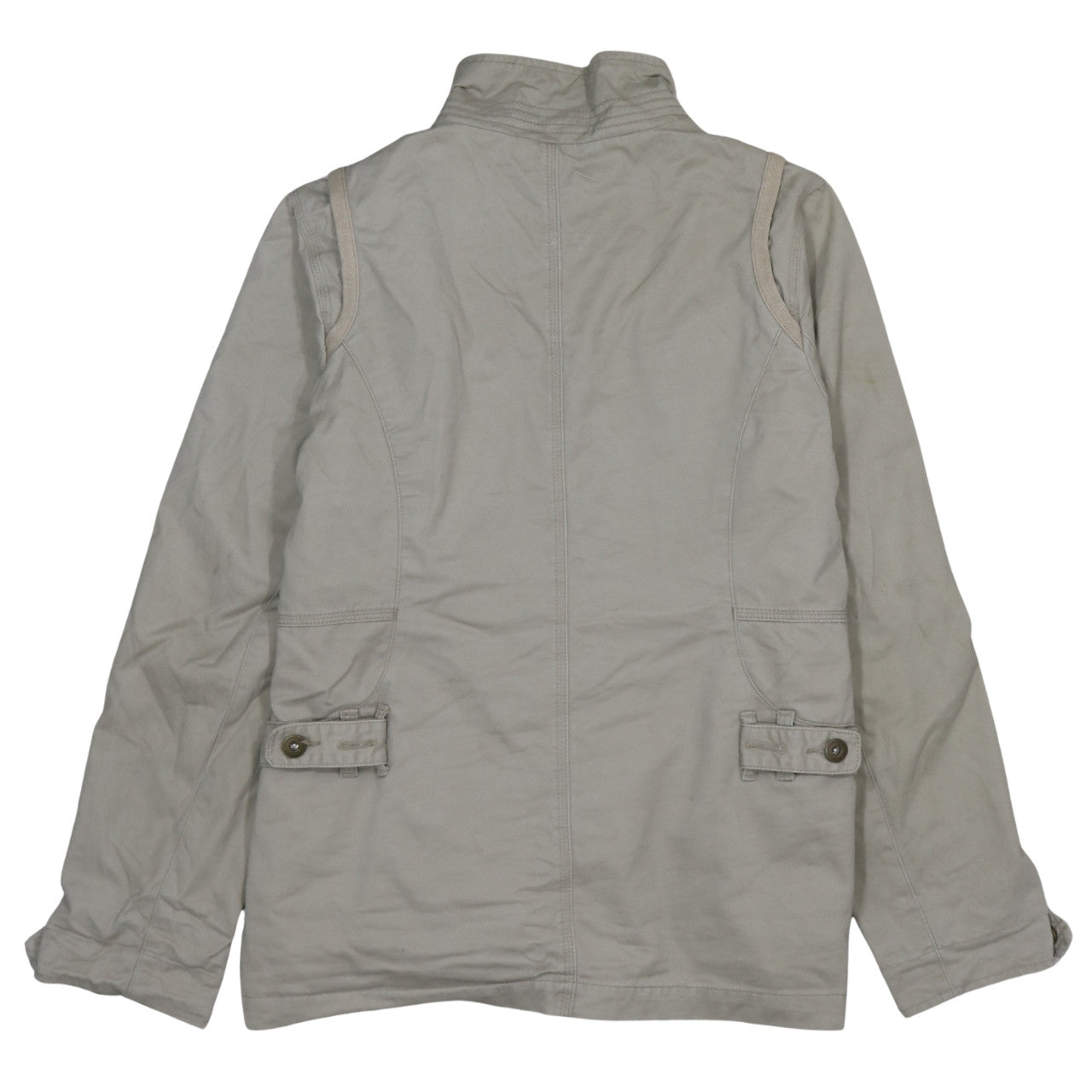 Lee Cooper Womens Beige Cotton Military Jacket Size L