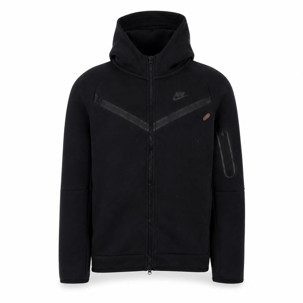 Nike Boys Black Full Zip Hoodie XL 158-170cm Fleece Style Sweatshirt