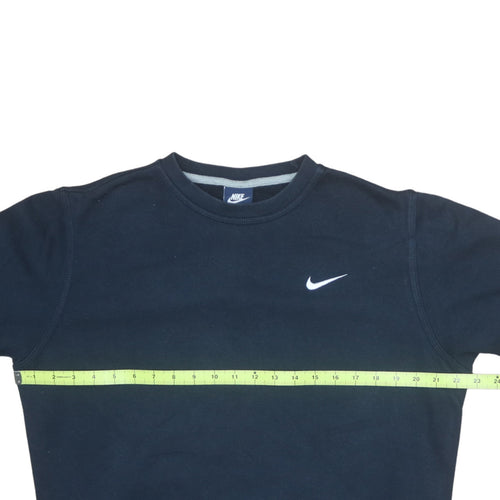 Nike Men Blue Crew Neck Pullover Sweatshirt Size M