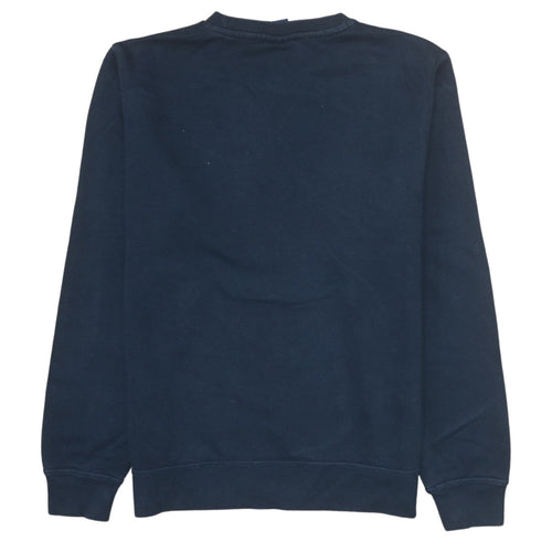 Nike Men Blue Crew Neck Pullover Sweatshirt Size M