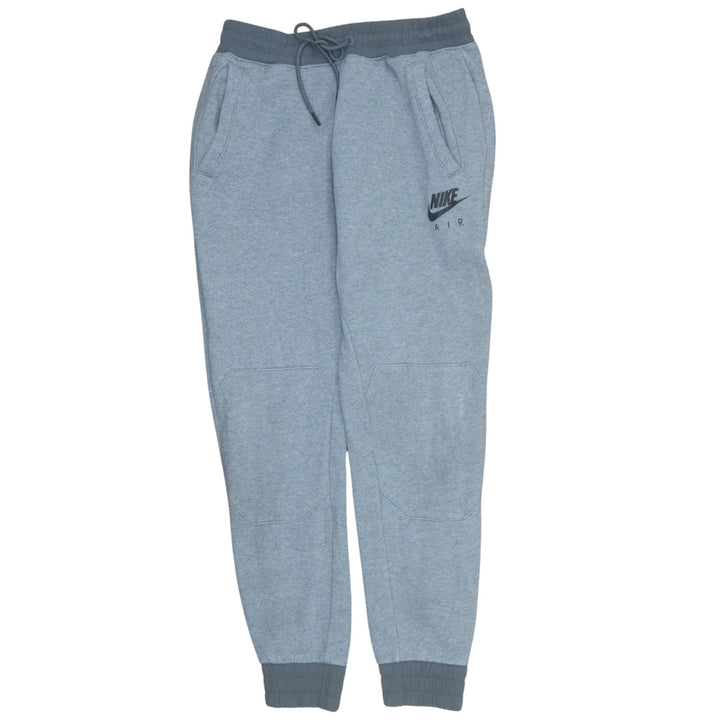 Nike Air Men's Grey Jogger Sweatpants M Regular Fit Cotton Blend