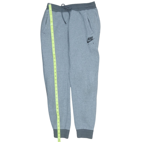 Nike Air Men's Grey Jogger Sweatpants M Regular Fit Cotton Blend