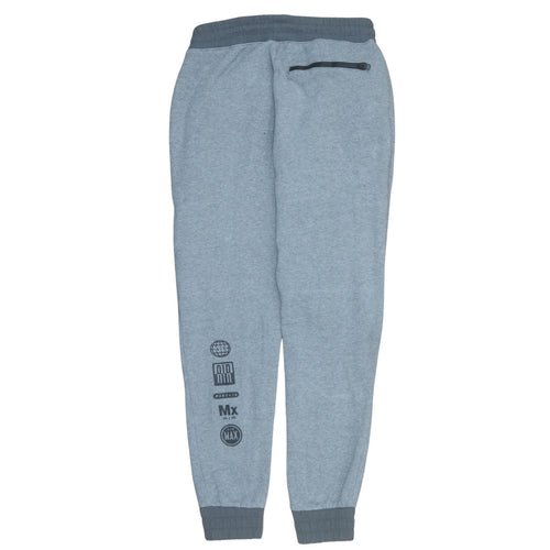 Nike Air Men's Grey Jogger Sweatpants M Regular Fit Cotton Blend