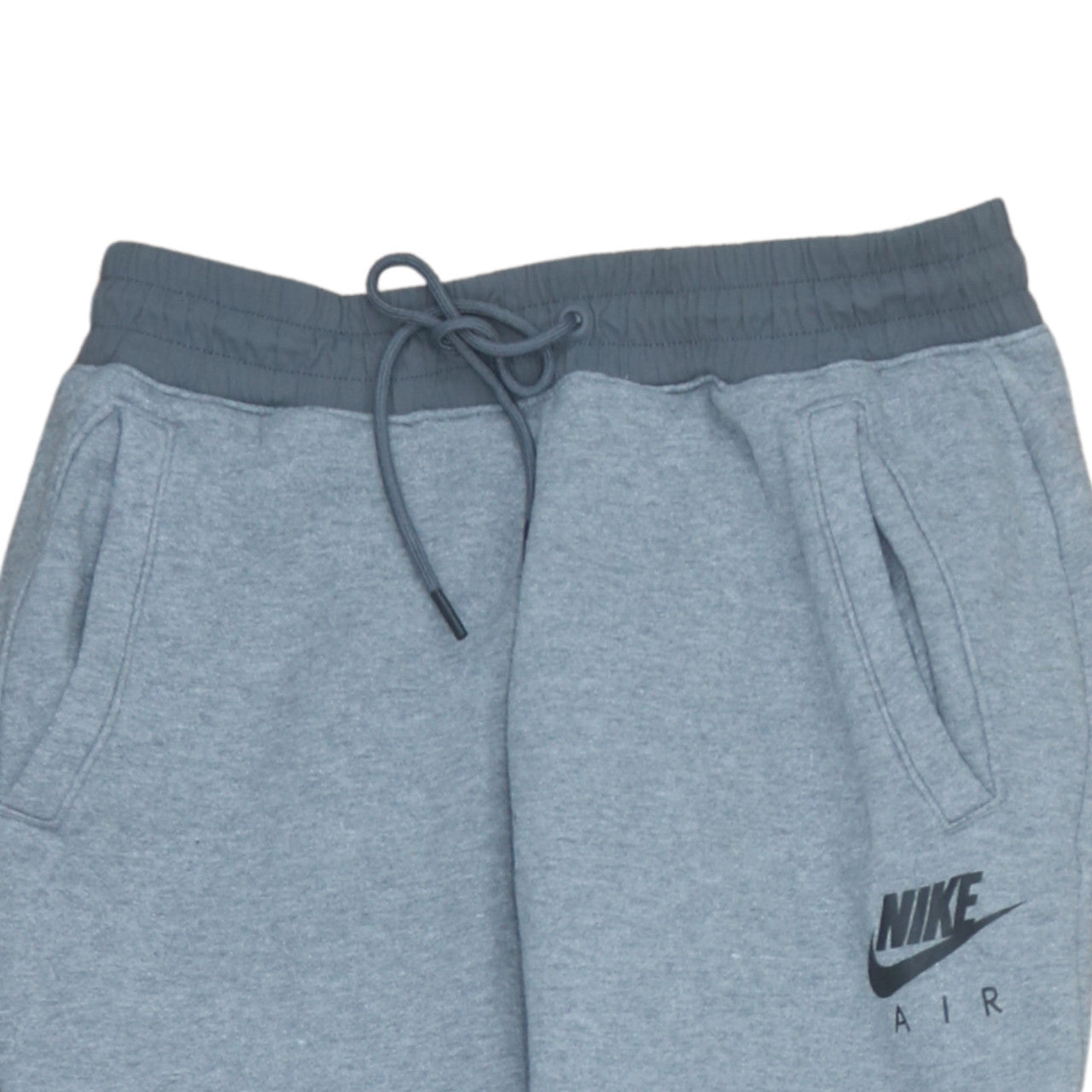 Nike Air Men's Grey Jogger Sweatpants M Regular Fit Cotton Blend