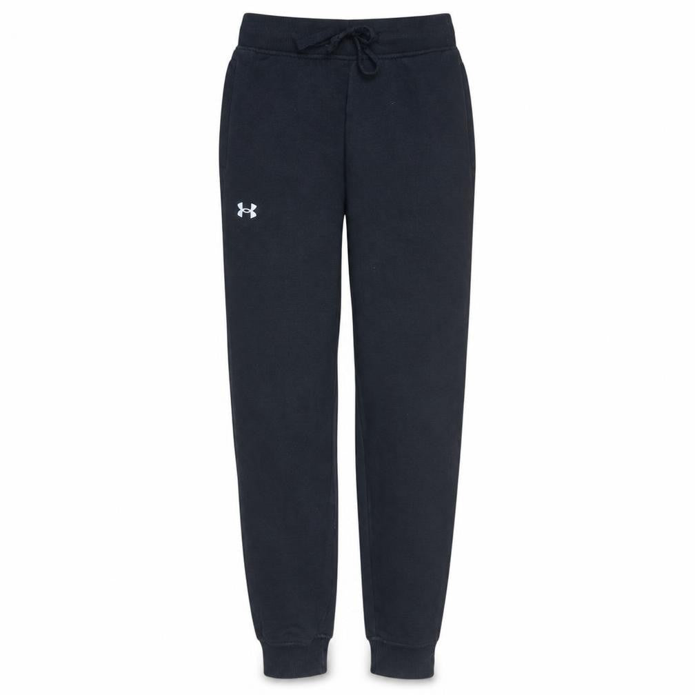 Front view of Under Armour women’s black xs jogger sweatpants cotton blend