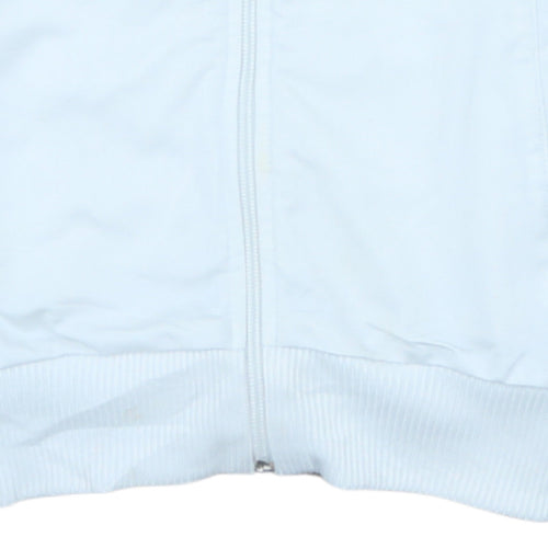 Puma Men's White Track Jacket Size S Regular Fit Full Zip Sportswear