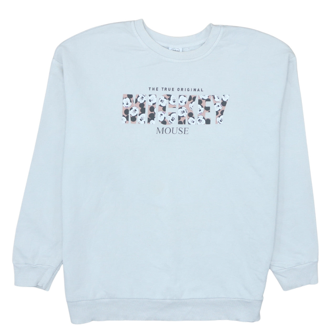 Disney at George Women’s Light Blue Mickey Mouse Sweatshirt L