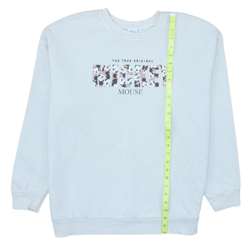 Disney at George Women’s Light Blue Mickey Mouse Sweatshirt L