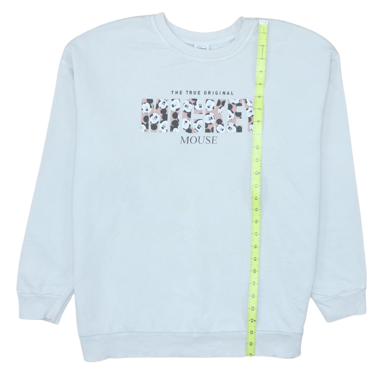 Disney at George Women’s Light Blue Mickey Mouse Sweatshirt L