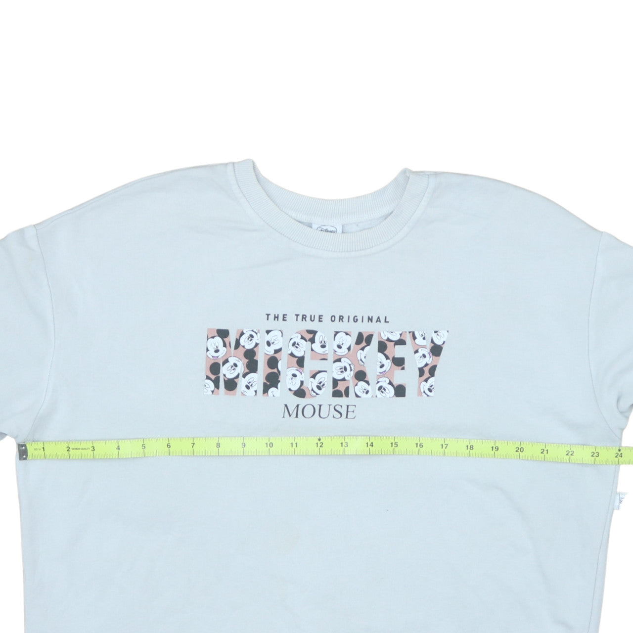 Disney at George Women’s Light Blue Mickey Mouse Sweatshirt L