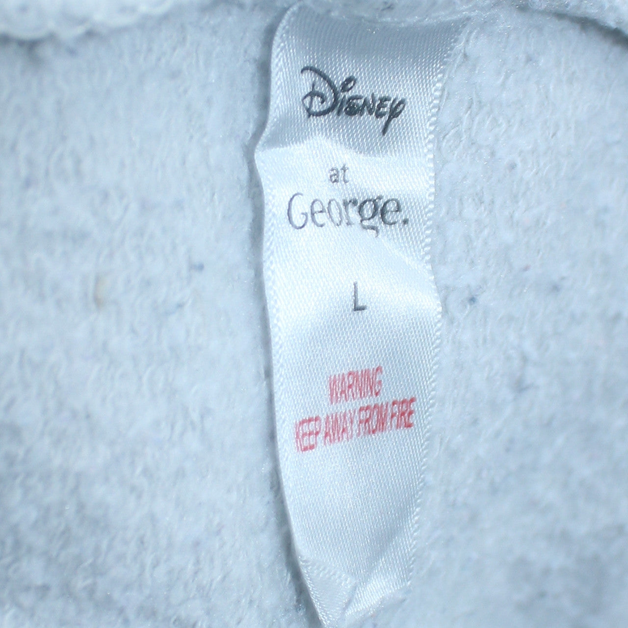 Disney at George Women’s Light Blue Mickey Mouse Sweatshirt L
