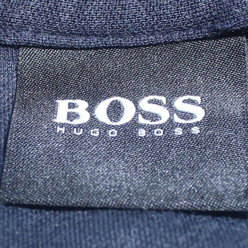 Hugo Boss Men's Blue Logo Crew Neck Sweatshirt Size S