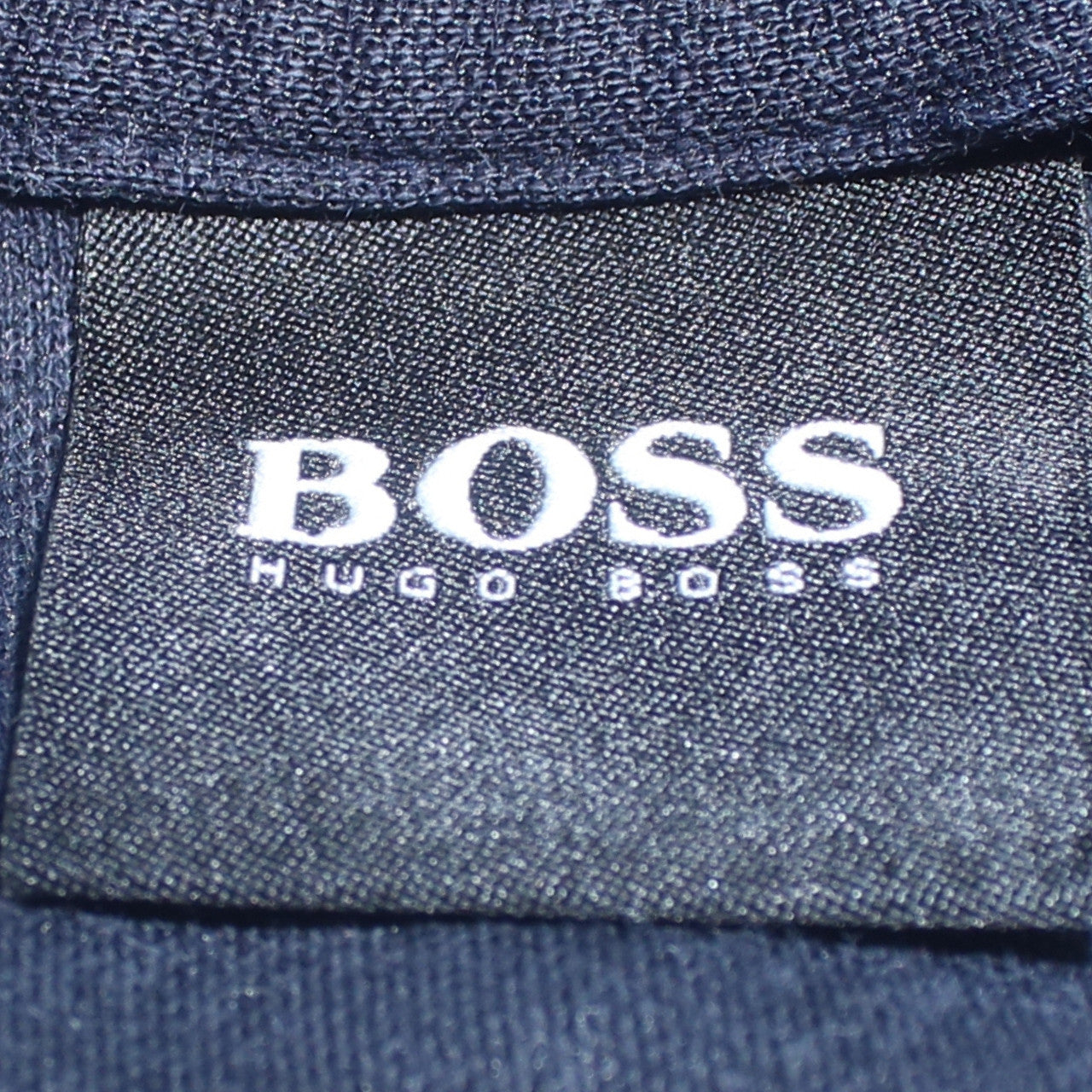 Hugo Boss Men's Blue Logo Crew Neck Sweatshirt Size S
