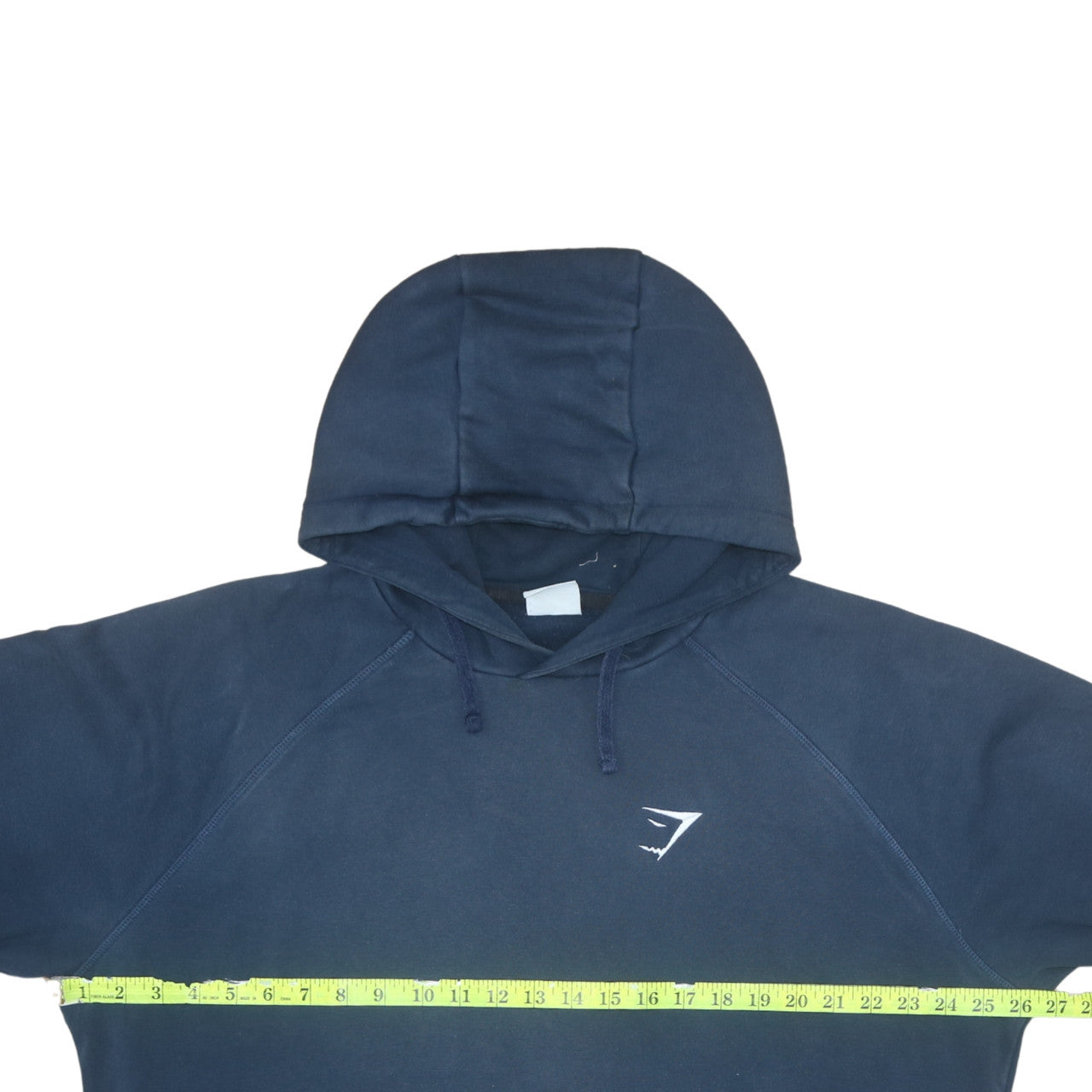 Gymshark Men's Blue Pullover Hoodie 2XL Regular Fit Fleece Sweatshirt