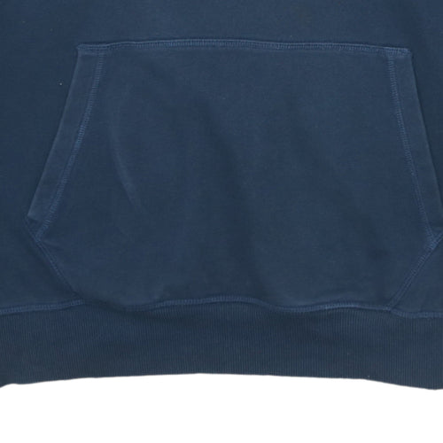 Gymshark Men's Blue Pullover Hoodie 2XL Regular Fit Fleece Sweatshirt