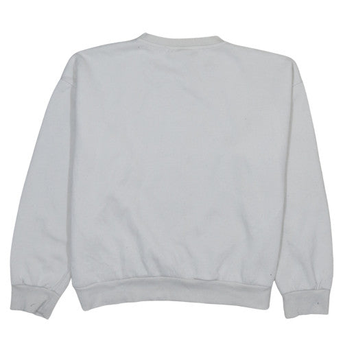 Disney Dumbo White Sweatshirt Womens M Crew Neck Pullover