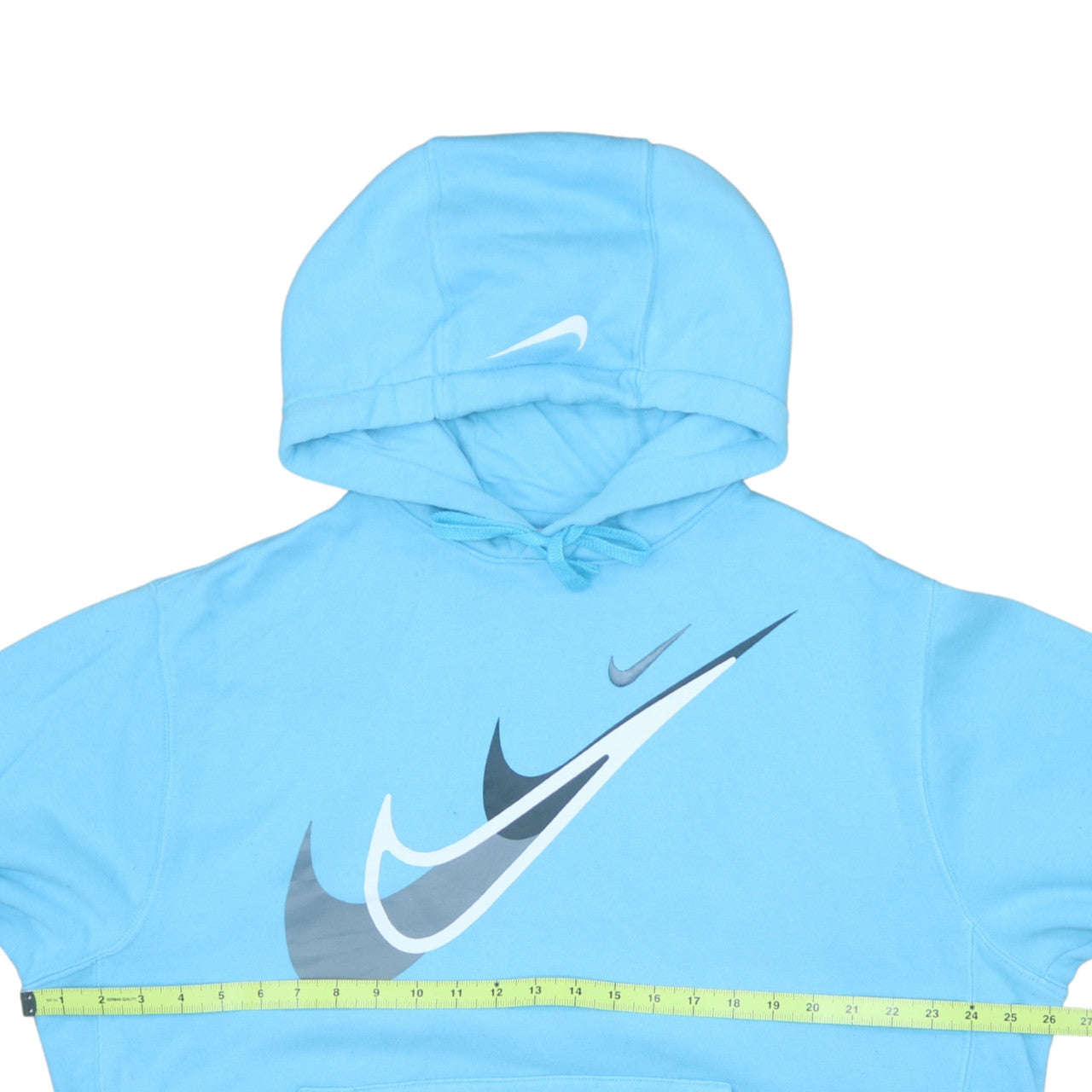 Nike Men's Blue Pullover Hoodie M Logo Graphic Sportswear