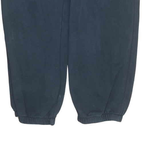 Nike Men's Blue Fleece Jogger Trousers Size L Comfortable Activewear