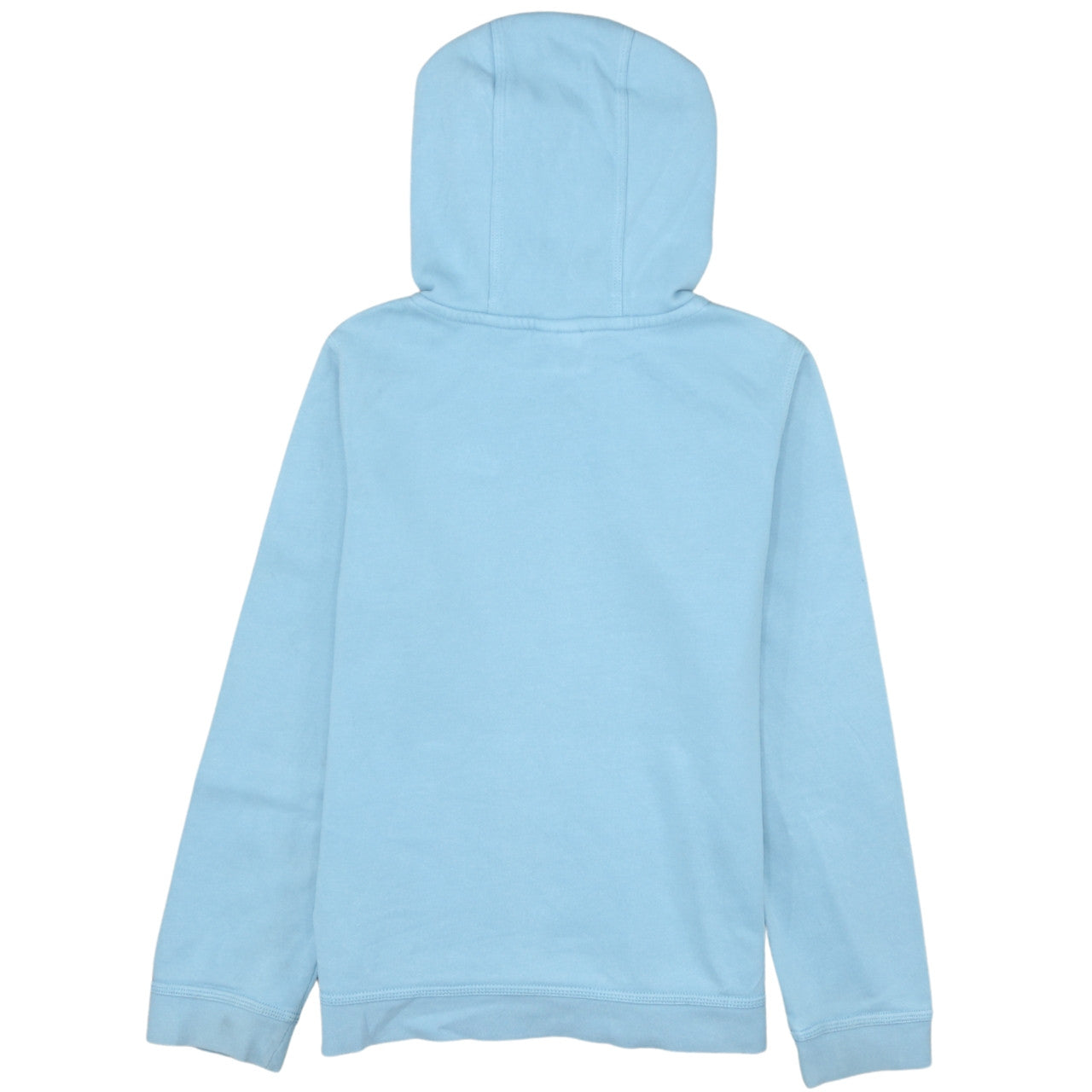Nike Boys Blue Pullover Hoodie Size 11-12 Years Fleece Logo Sweatshirt