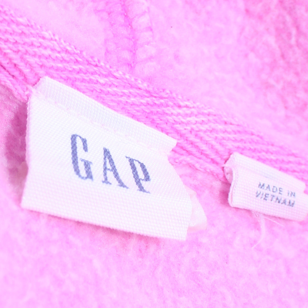 GAP Womens Pink Pullover Hoodie XL Cotton Blend Logo Sweatshirt