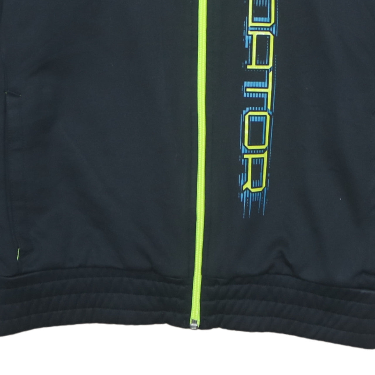 Adidas Boys Black Predator Full Zip Hoodie 15-16 Years