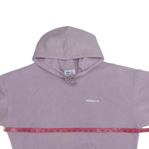 Adidas Women Purple Hooded Pullover Sweatshirt Size 16