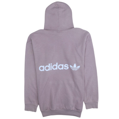 Adidas Women Purple Hooded Pullover Sweatshirt Size 16