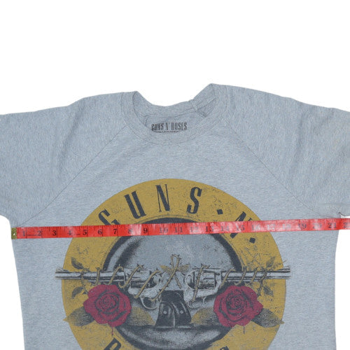 Atmosphere Guns N' Roses Grey Graphic Pullover Sweatshirt UK 14