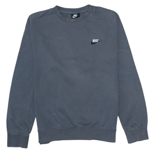 Nike Women’s Blue Crew Neck Pullover Sweatshirt Size S