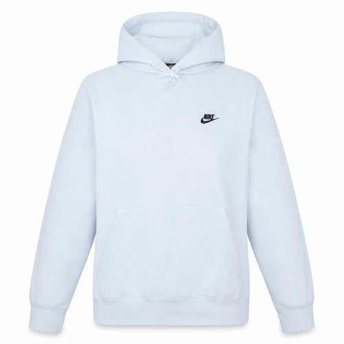 Nike Women White XL Pullover Hoodie with Logo - Casual Style