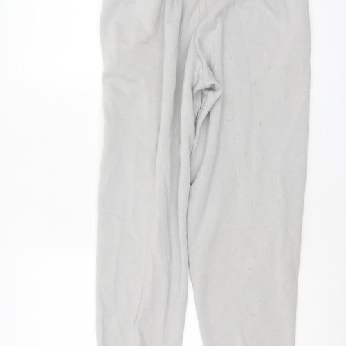 Puma Teens Grey XL Jogger Sweatpants Fleece Elastic Waist