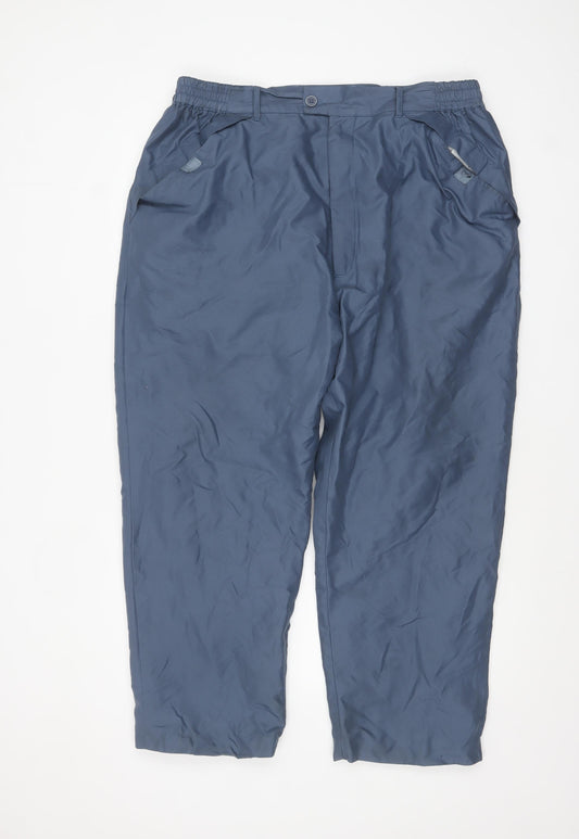 Pegasus Men's Blue 44x27 Waterproof Lined Snow Trousers