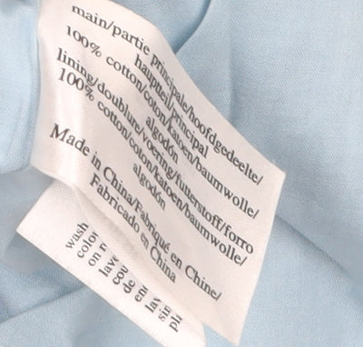 Laura Ashley Women’s Blue Nautical Print Cotton Lined Pencil Skirt UK 10