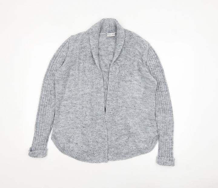 Marks and Spencer Women's Grey Size 16 Knit Open Cardigan