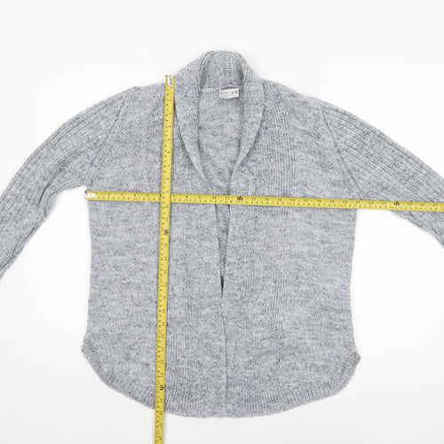 Marks and Spencer Women's Grey Size 16 Knit Open Cardigan