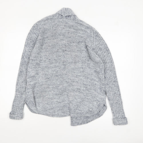 Marks and Spencer Women's Grey Size 16 Knit Open Cardigan