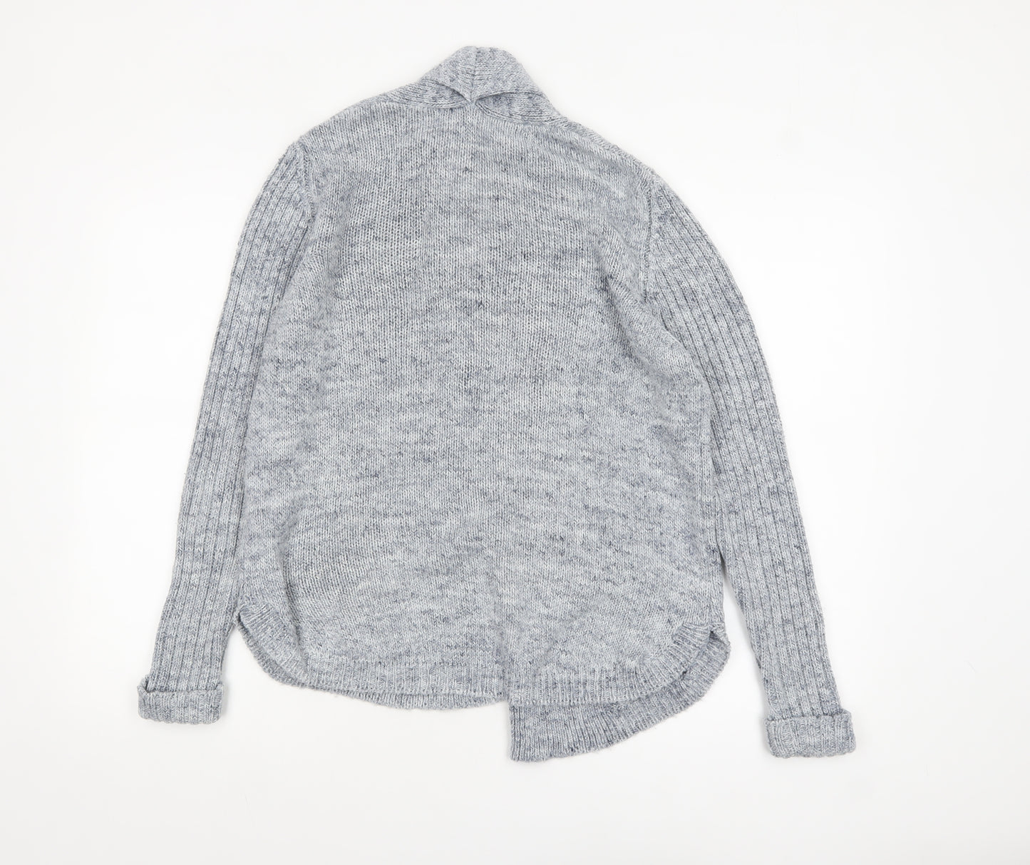 Marks and Spencer Women's Grey Size 16 Knit Open Cardigan