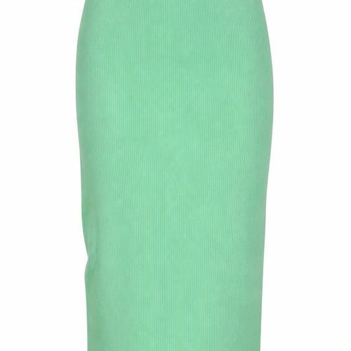 Marks and Spencer Women's Green Knit Midi Pencil Skirt L