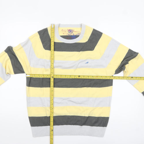 River Island Women's Multicoloured Striped Pullover Jumper M