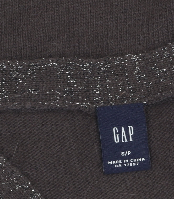 GAP Women's Brown Angora Blend Knit Shrug Cardigan Size S