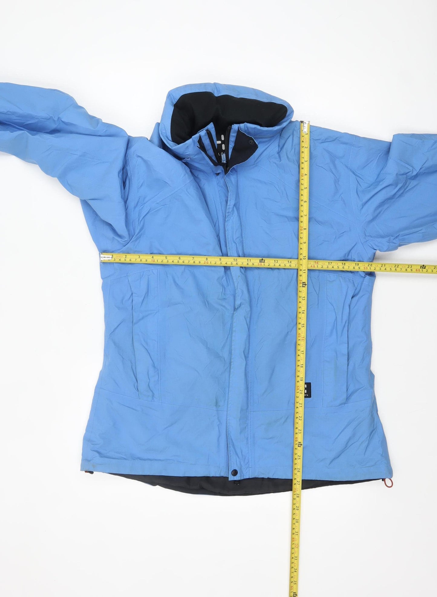 Haglöfs Women Blue Waterproof Hooded Rain Jacket UK 18