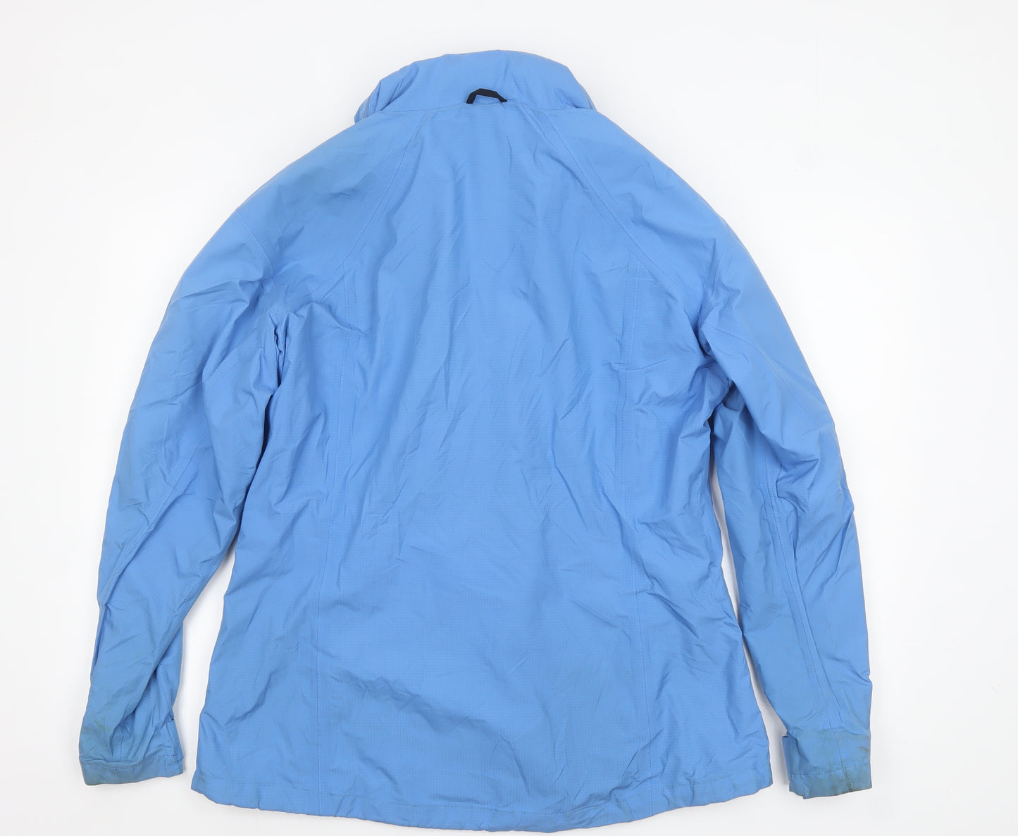 Haglöfs Women Blue Waterproof Hooded Rain Jacket UK 18