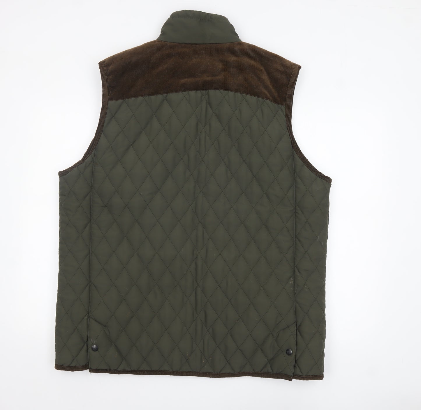 Country Estate Men's Green Quilted Waistcoat XL Padded Outdoor Vest